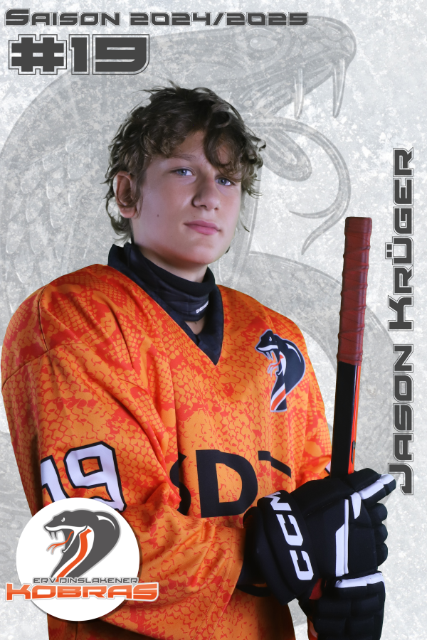 Player Card   2024 25   19   Jason Kruger